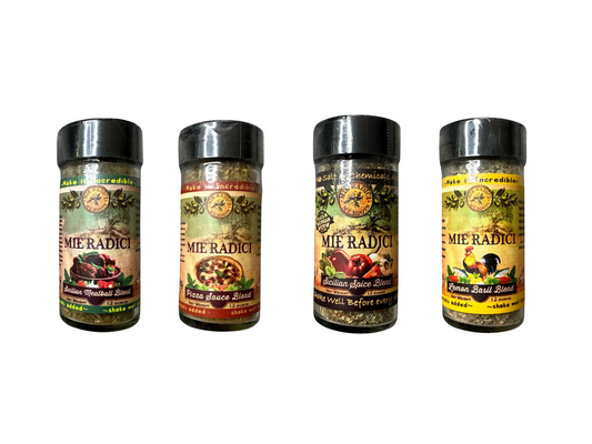 Mie Radici Seasoning Variety Pack of 4